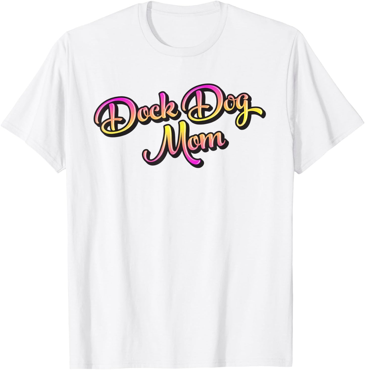 Dock Diving Dog for a Dock Dog Mom T-Shirt - T-Shirt | White