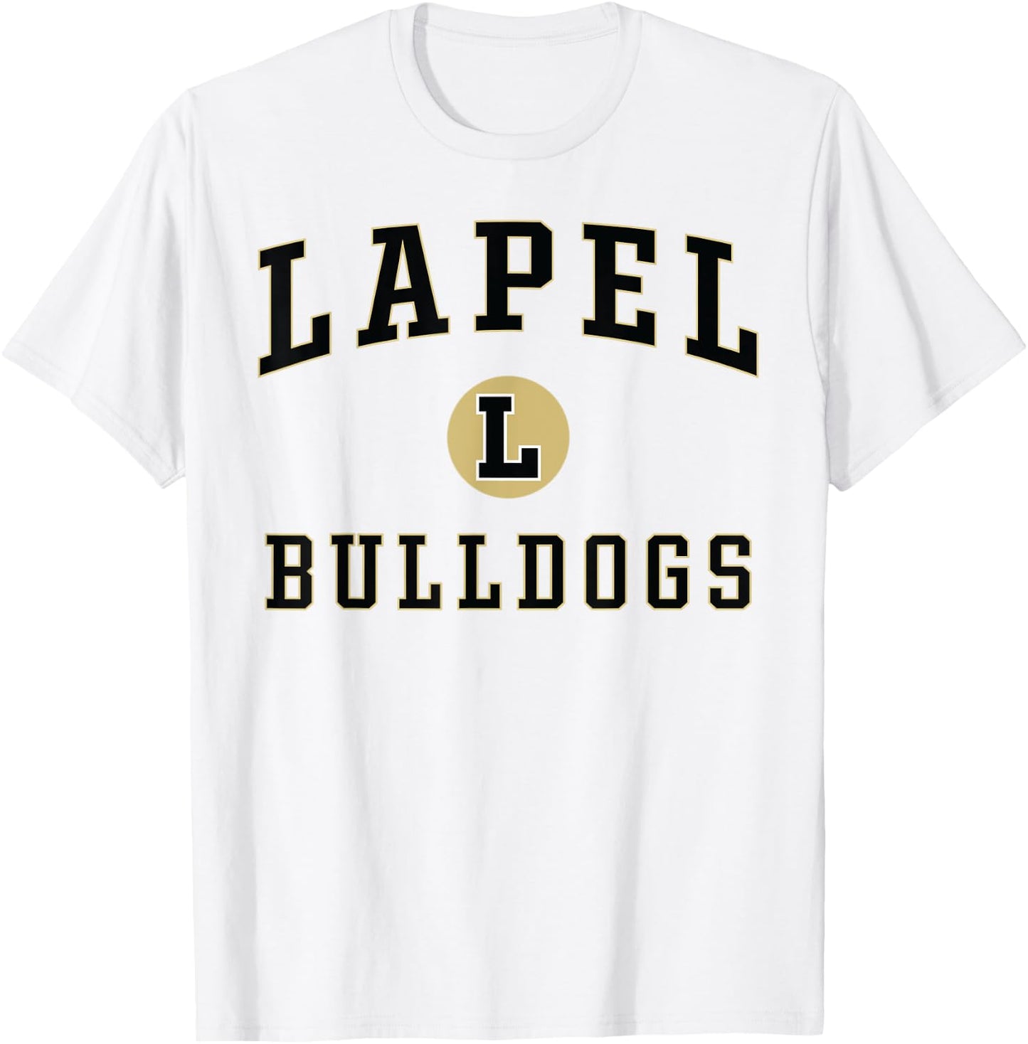 Lapel High School Bulldogs T-Shirt - T-Shirt | White