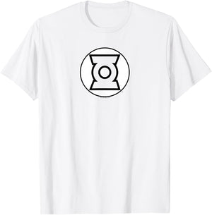 Green Lantern Logo T-Shirt - T-Shirt | White