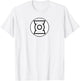 Green Lantern Logo T-Shirt - T-Shirt | White