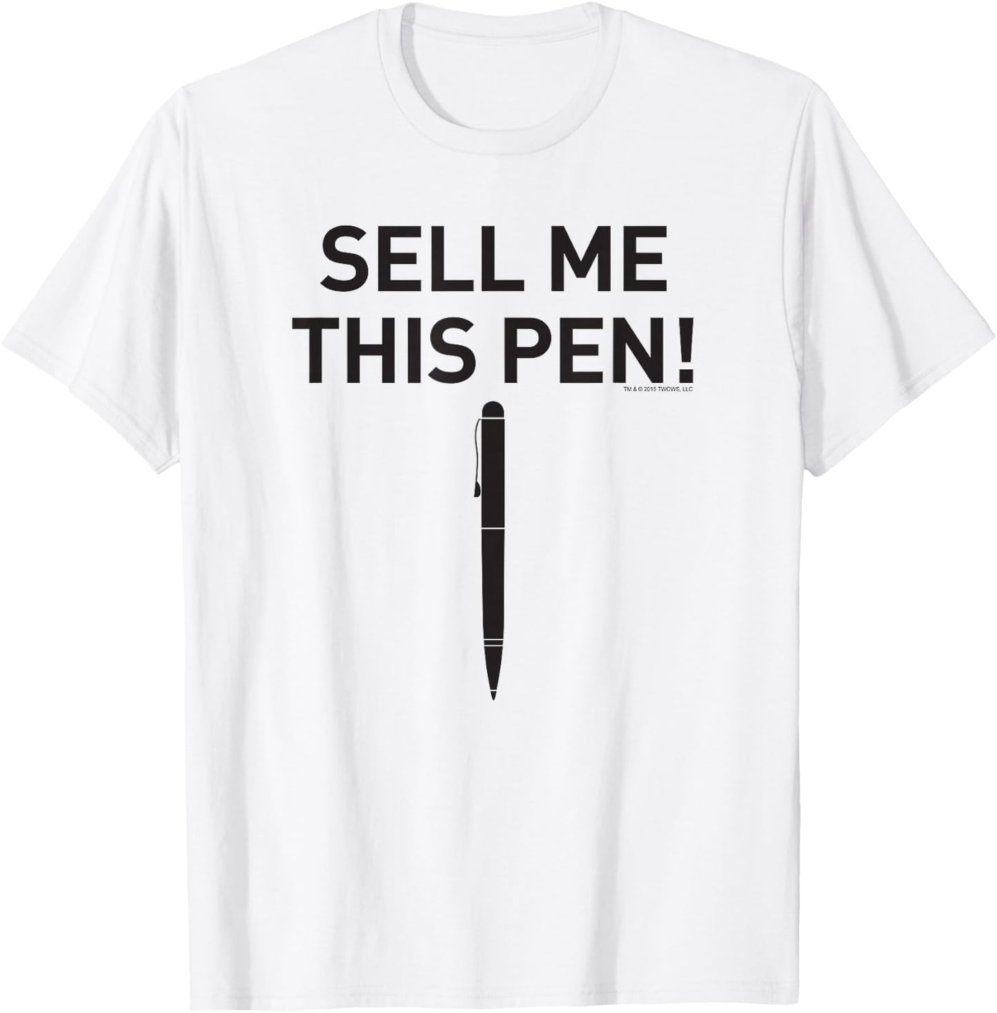 Wolf of Wall Street Sell Me This Pen T-Shirt - T-Shirt | White