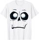 Silly Skeleton Monster Skull Face Halloween T-Shirt - T-Shirt | White