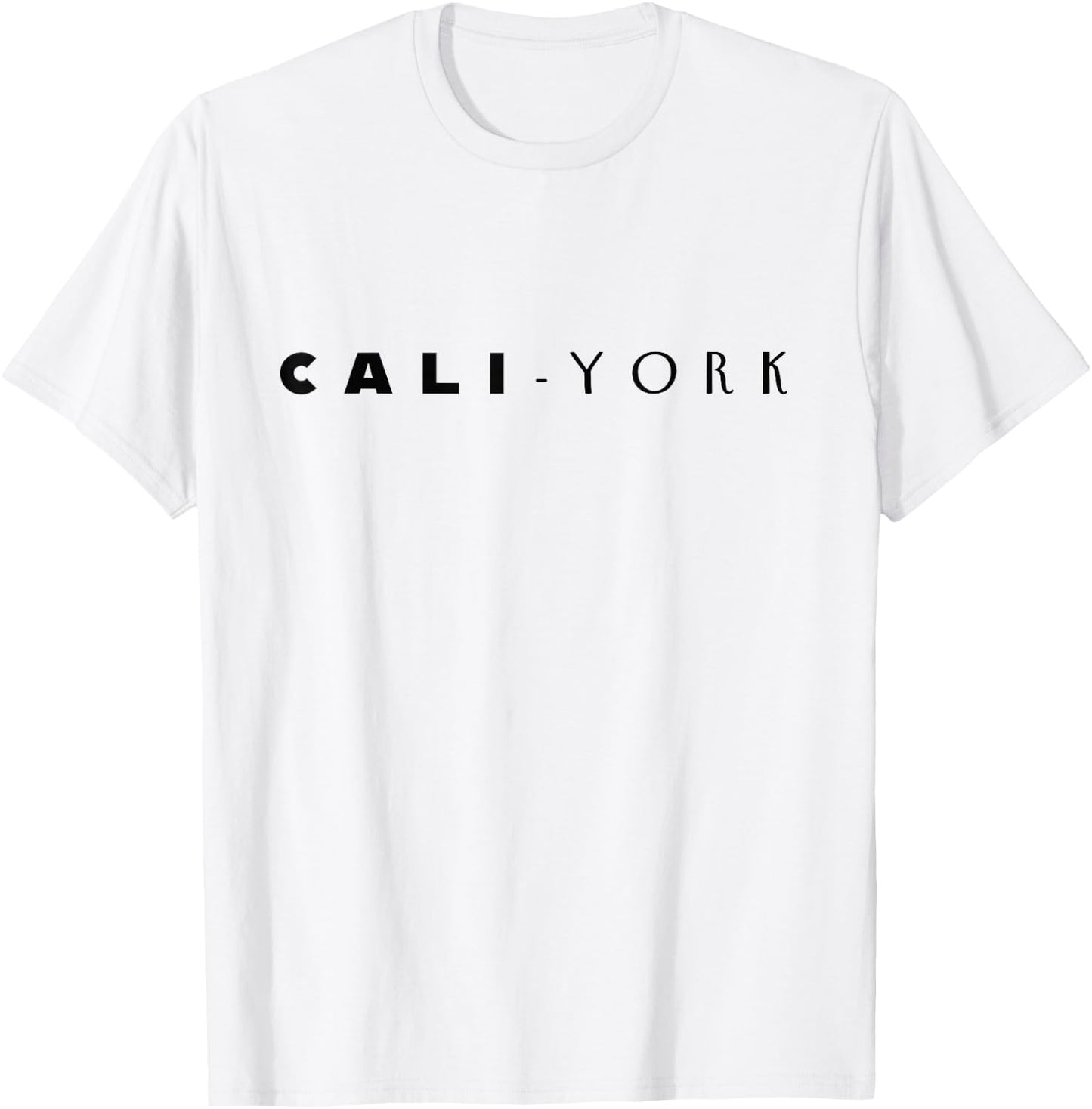 Cali York shirt California New York T-Shirt - T-Shirt | White