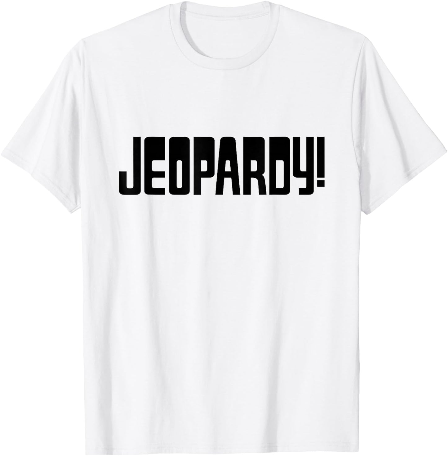 Jeopardy! Dark Logo T-Shirt - T-Shirt | White