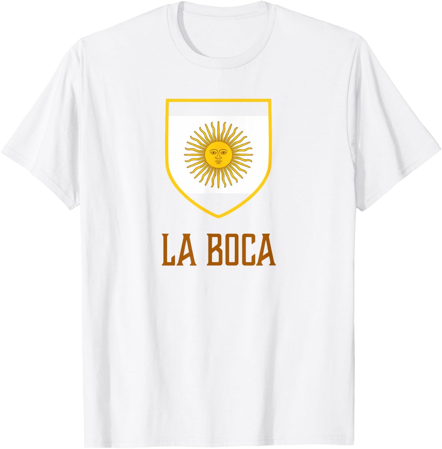 La Boca, Buenos Aires, Argentina - Argentino Shirt T-Shirt - T-Shirt | White