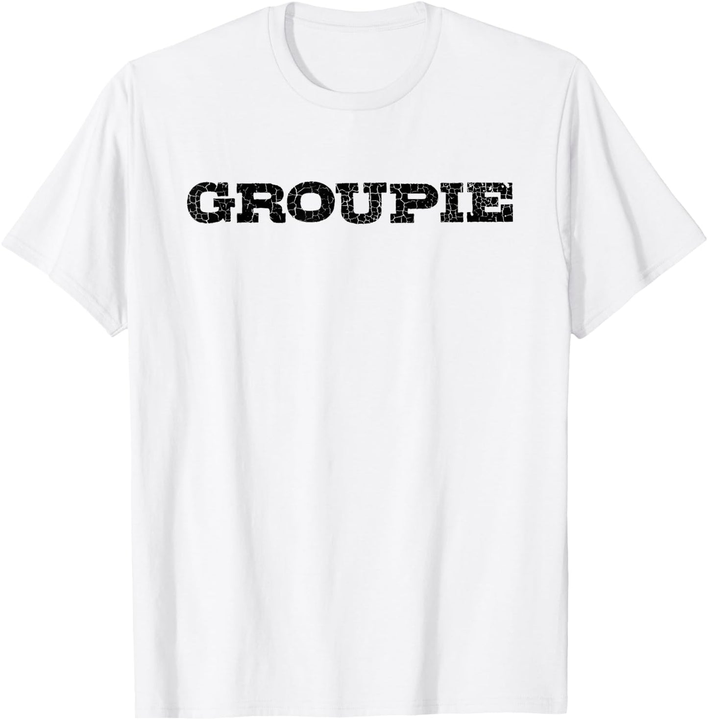 Couples Matching Halloween Costume Musician Groupie T-Shirt - T-Shirt | White