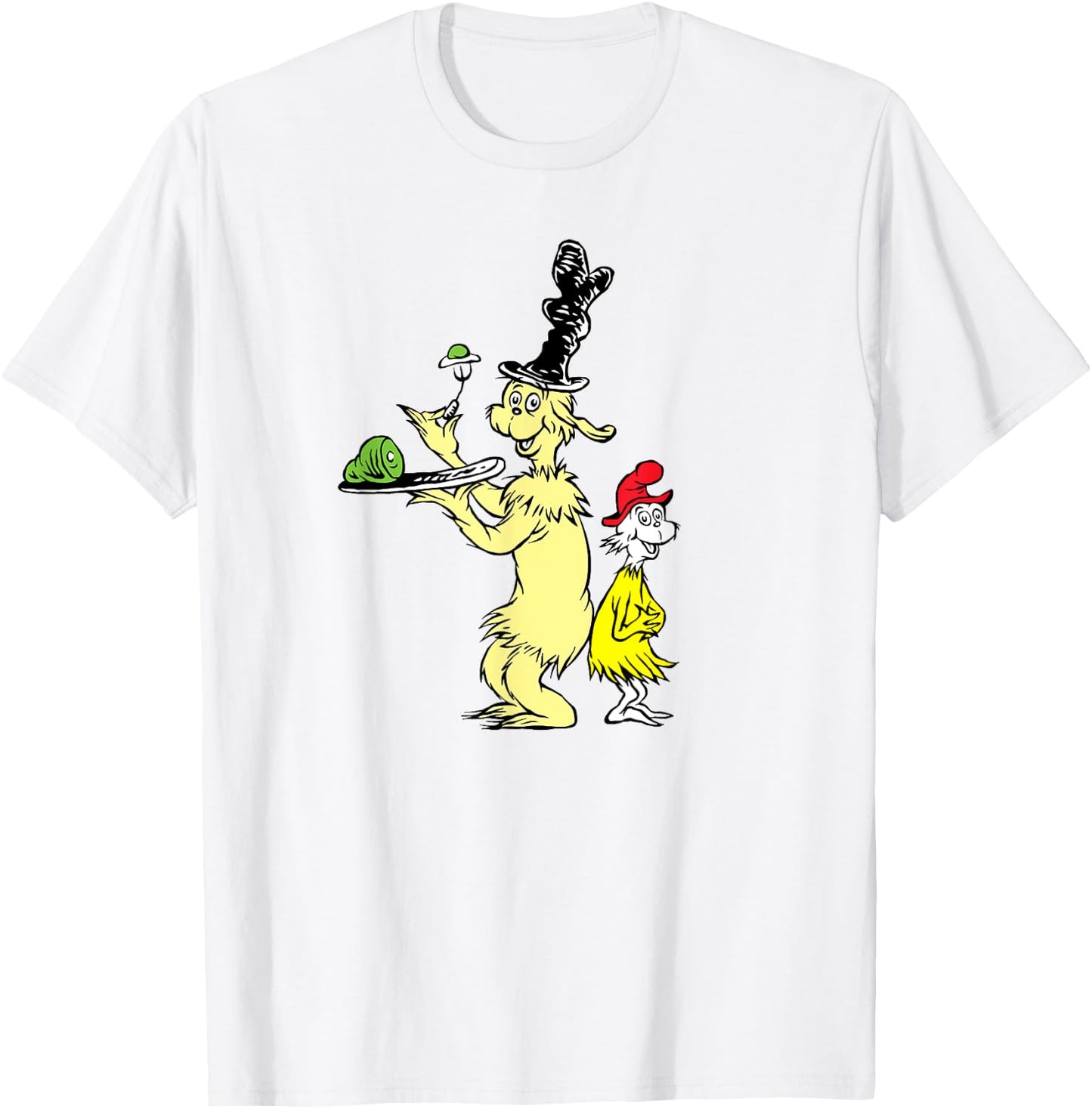 Dr. Seuss I Like Green Eggs and Ham T-Shirt - T-Shirt | White