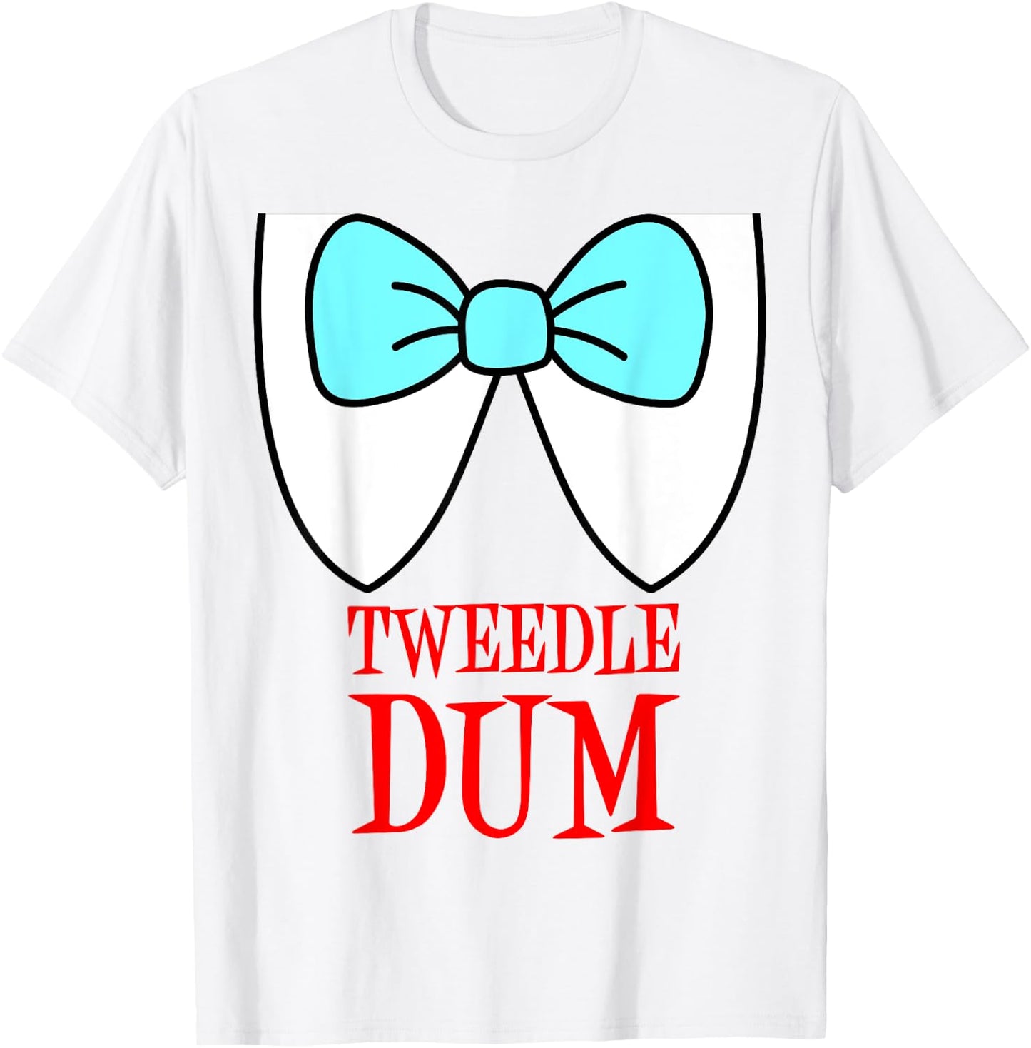 Tweedle Dum Costume T-Shirt - T-Shirt | White
