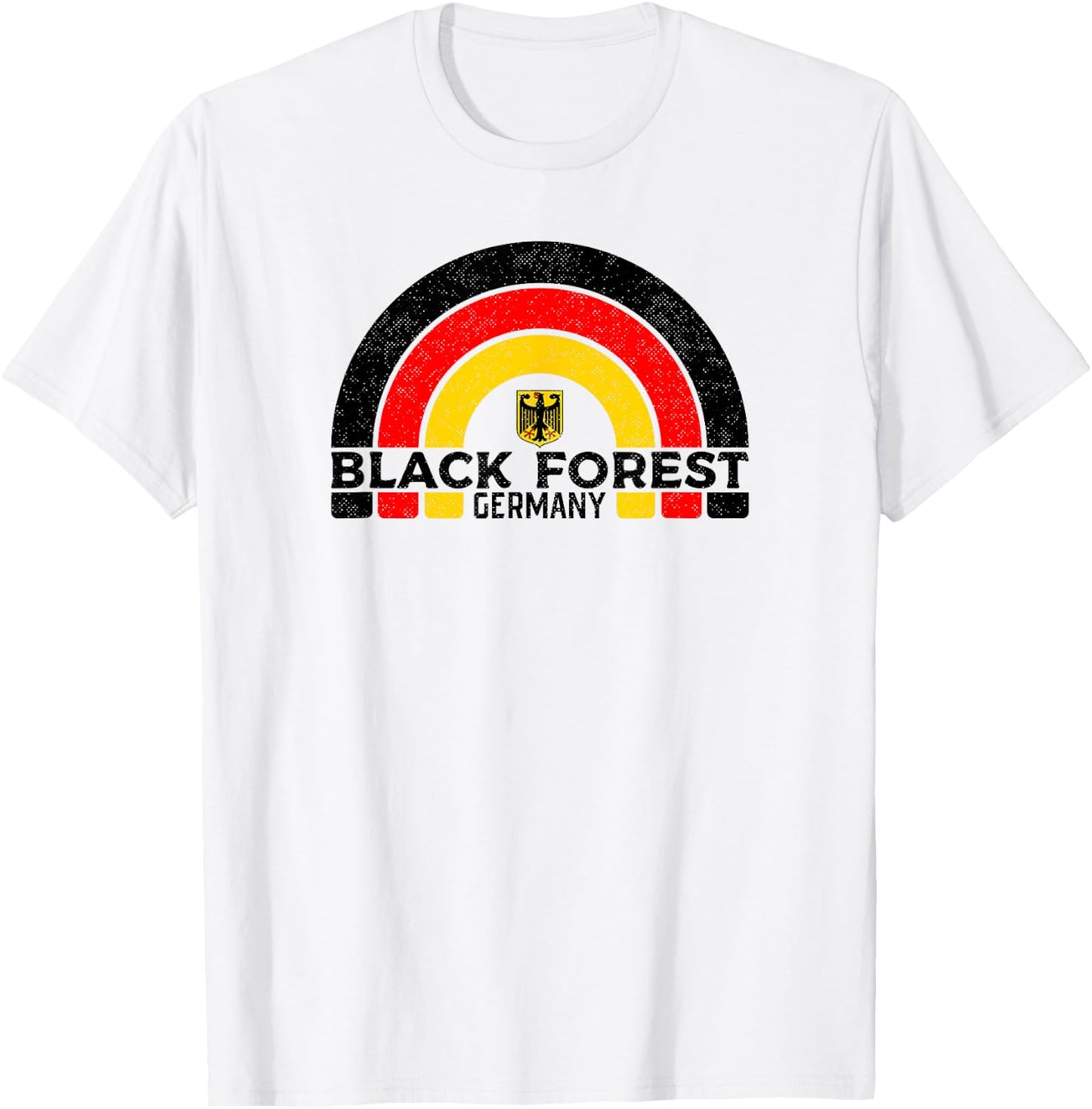 Retro Black Forest Germany T-Shirt - T-Shirt | White