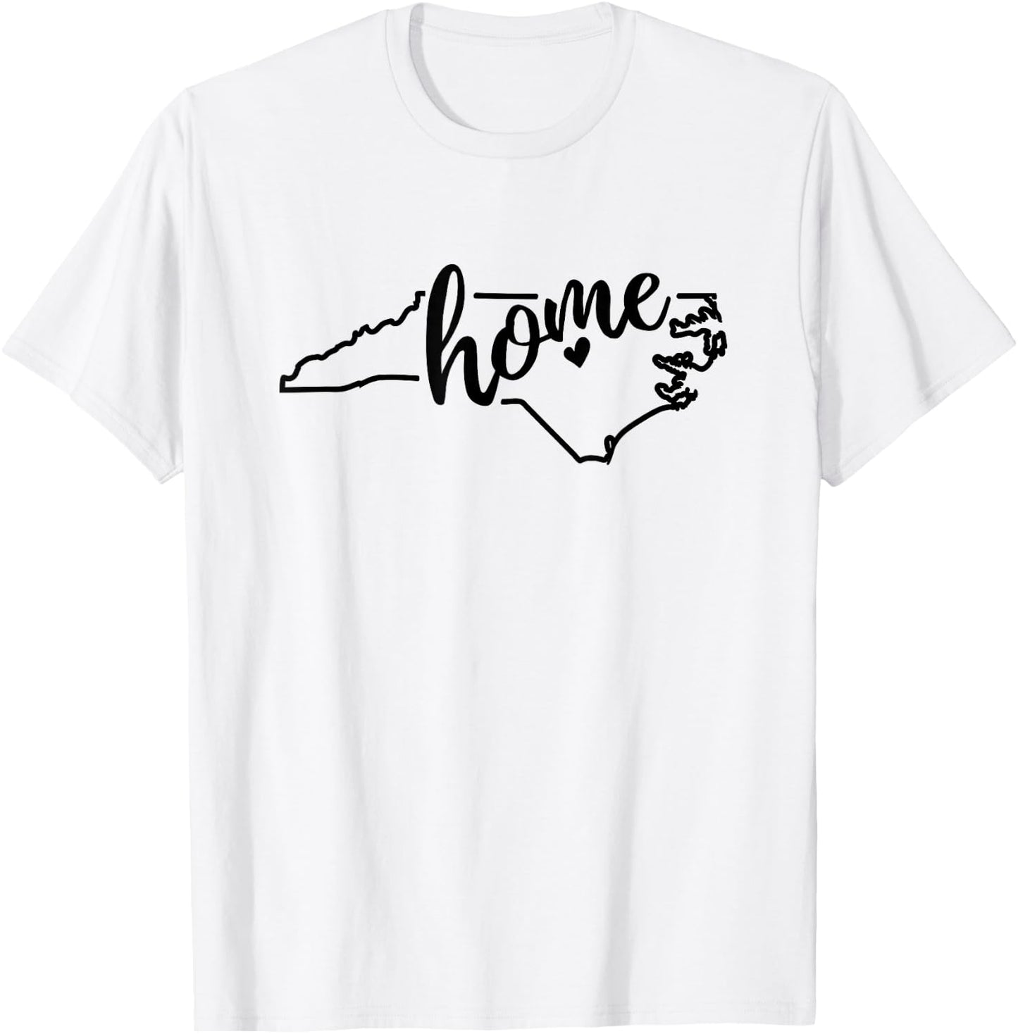 North Carolina Home - North Carolina T-Shirt - T-Shirt | White