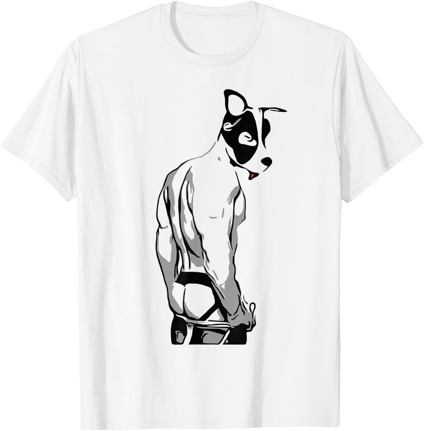 uman Puppy Jock Strap - Additional Colors T-Shirt - T-Shirt | White