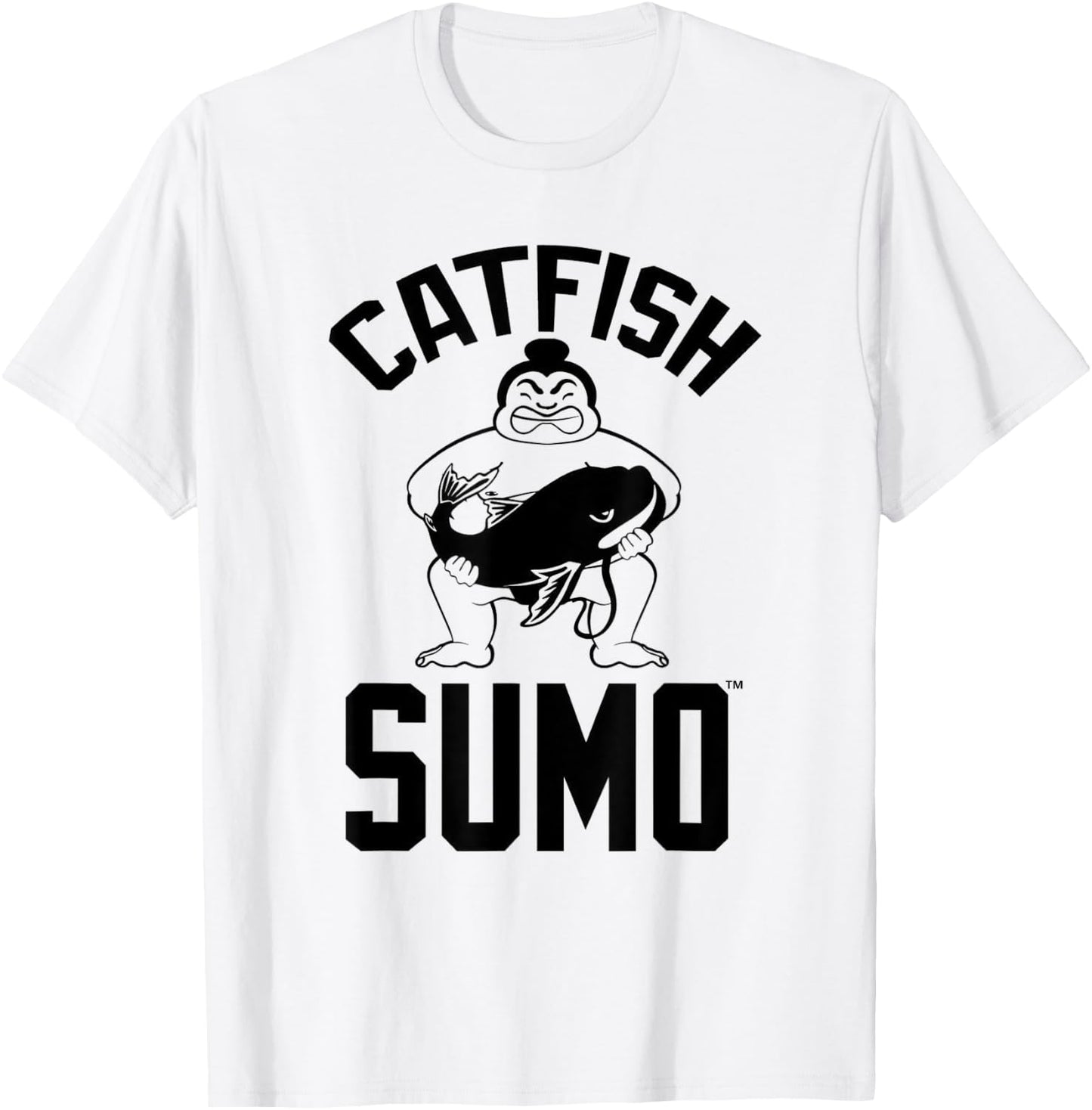 Lucky Catfishing Shirt by Catfish Sumo T-Shirt - T-Shirt | White