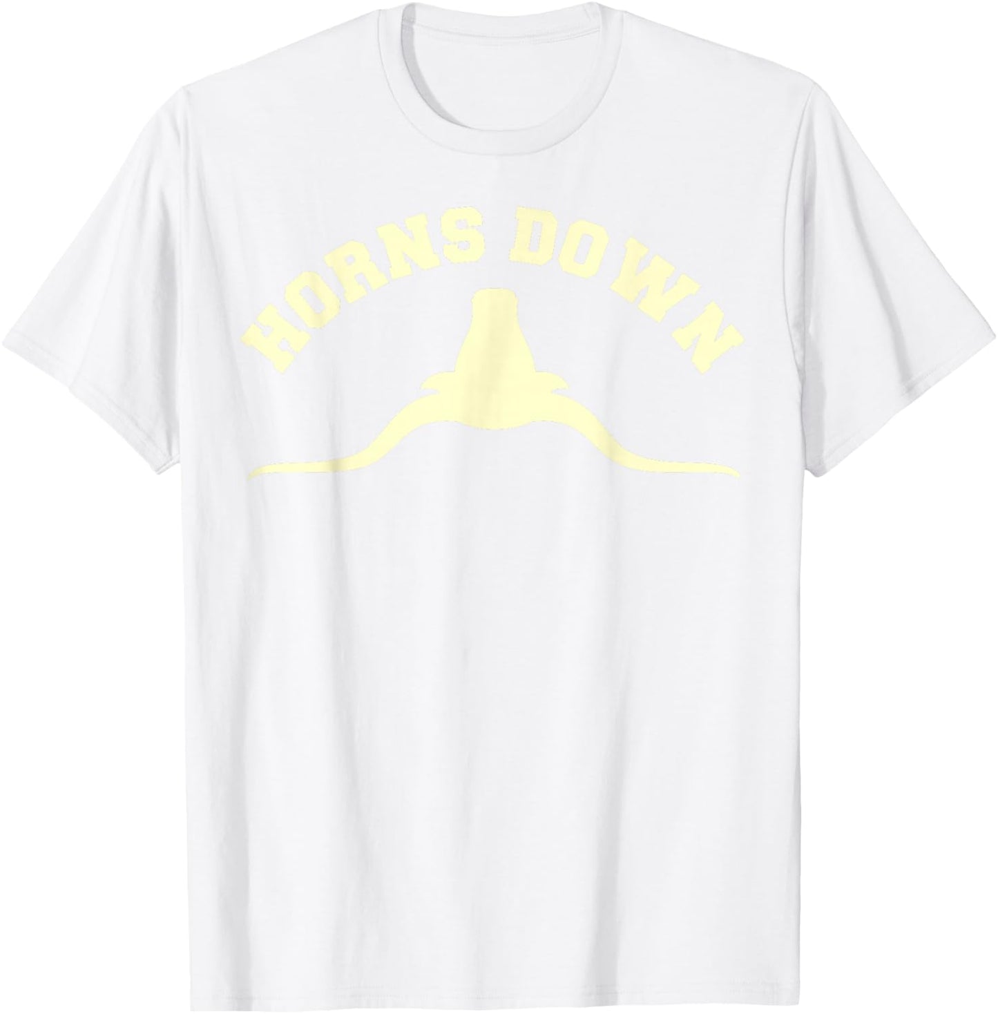 Horns Down Shirt Horns Down Texas Tuck Fexas Shirt T-Shirt - T-Shirt | White