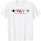 I Love Country Music Political Gag Funny Hillary Con T-Shirt - T-Shirt | White