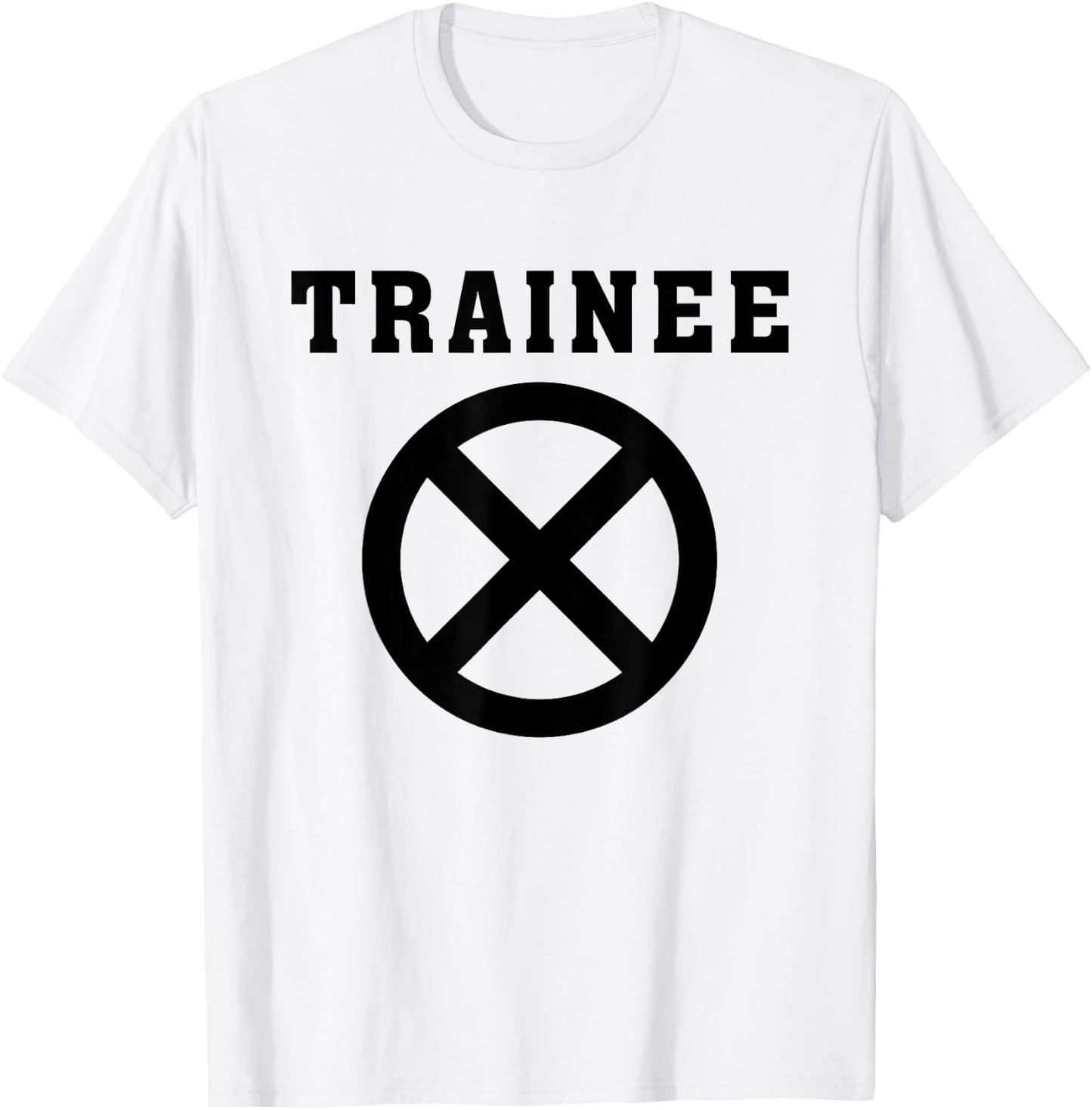 Marvel Deadpool Wade Wilson X-Force Trainee Outline T-Shirt - T-Shirt | White