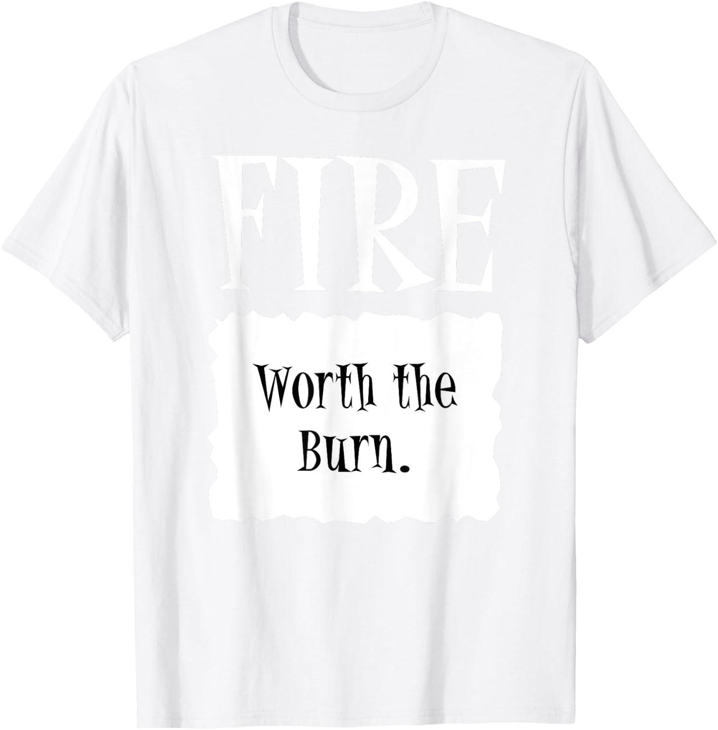 FIRE - Hot Packet Halloween Taco Costume T-Shirt - T-Shirt | White