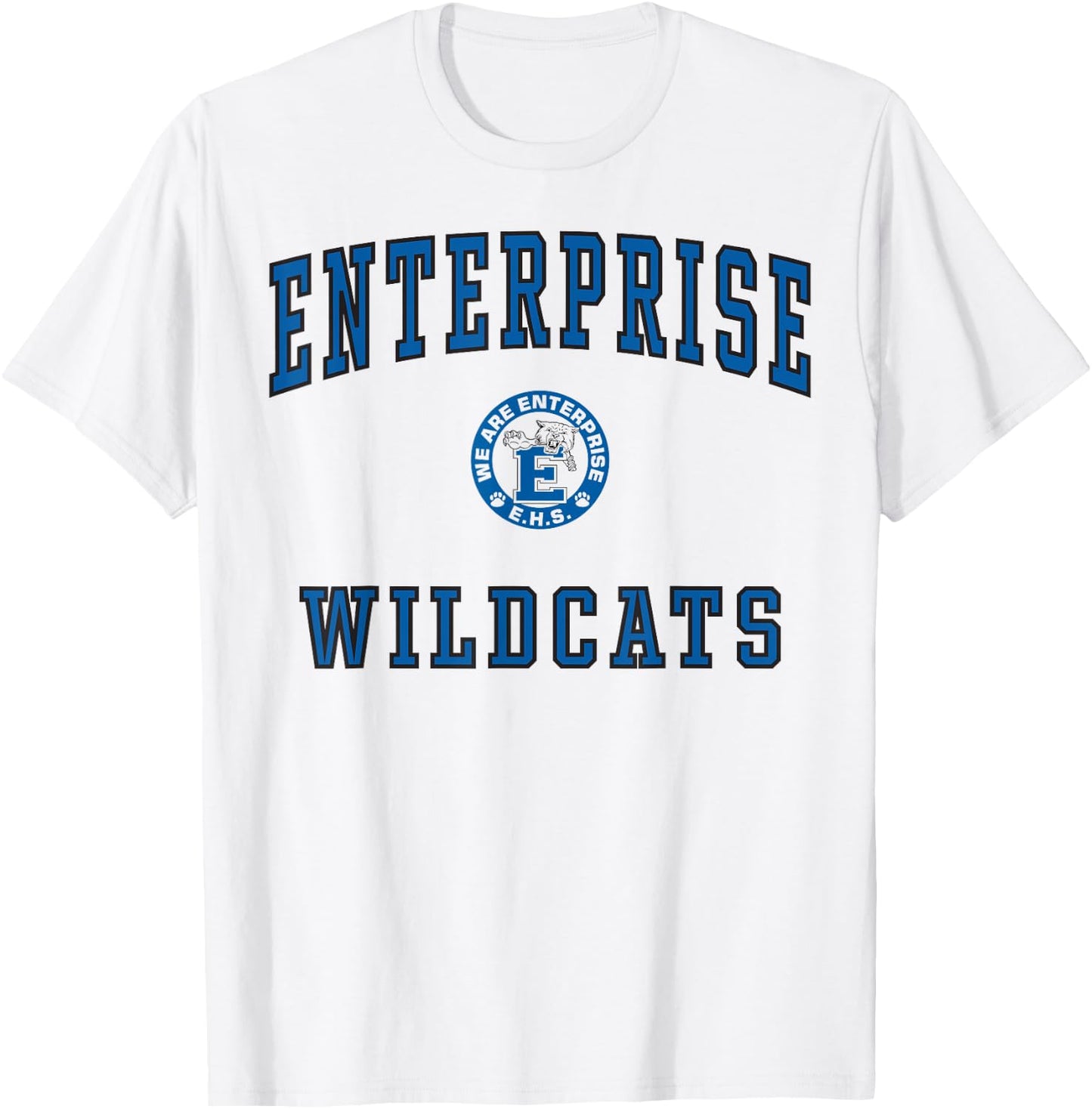 Enterprise High School Wildcats C1 T-Shirt - T-Shirt | White