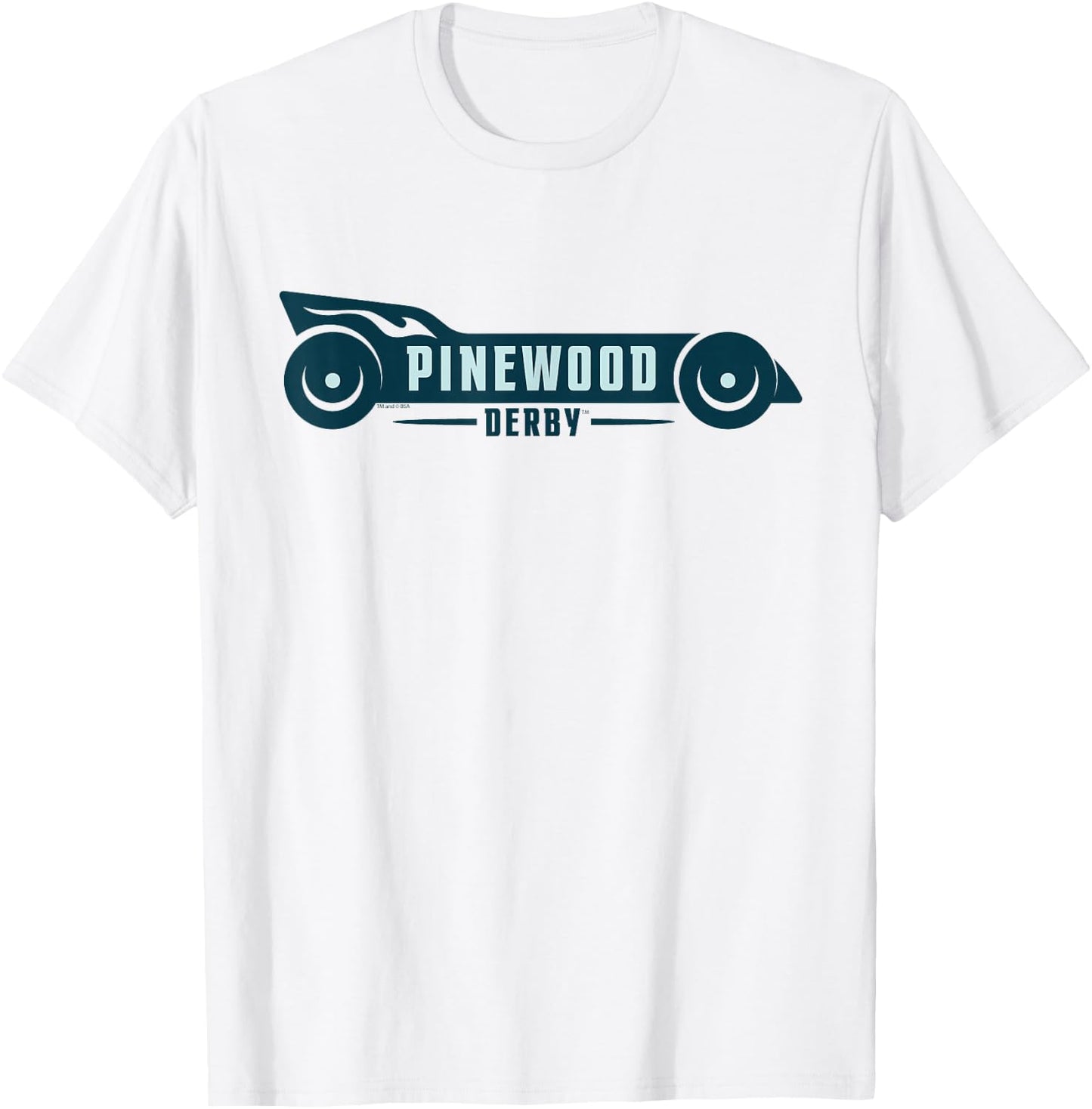 Pinewood Derby Car T-Shirt - T-Shirt | White