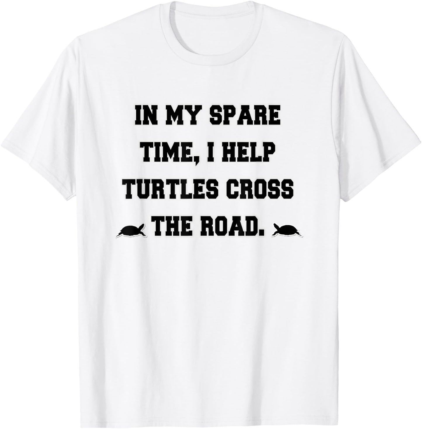 I Brake For Turtles, Turtle Lover T-Shirt - T-Shirt | White