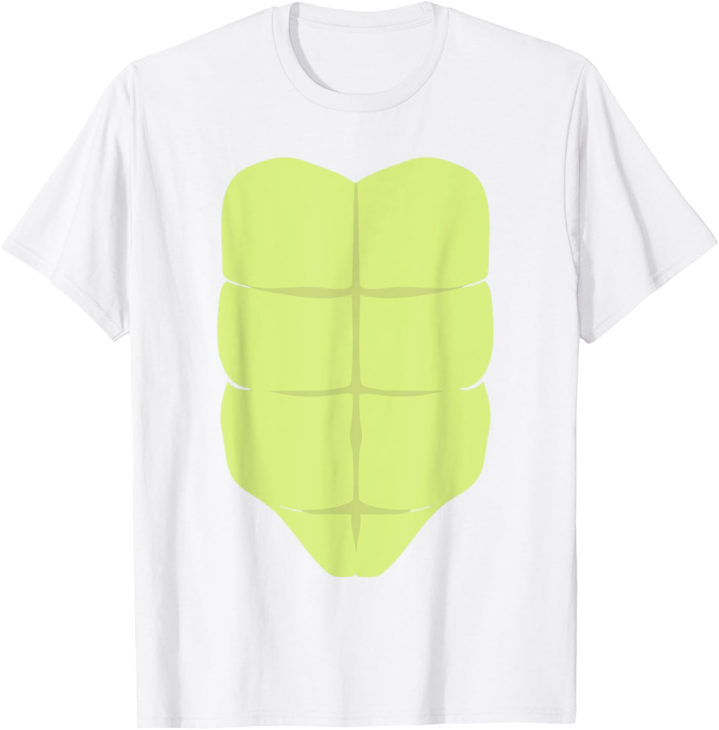 Turtle Body Belly Costume Easy Halloween Gift Reptile Lover T-Shirt - T-Shirt | White