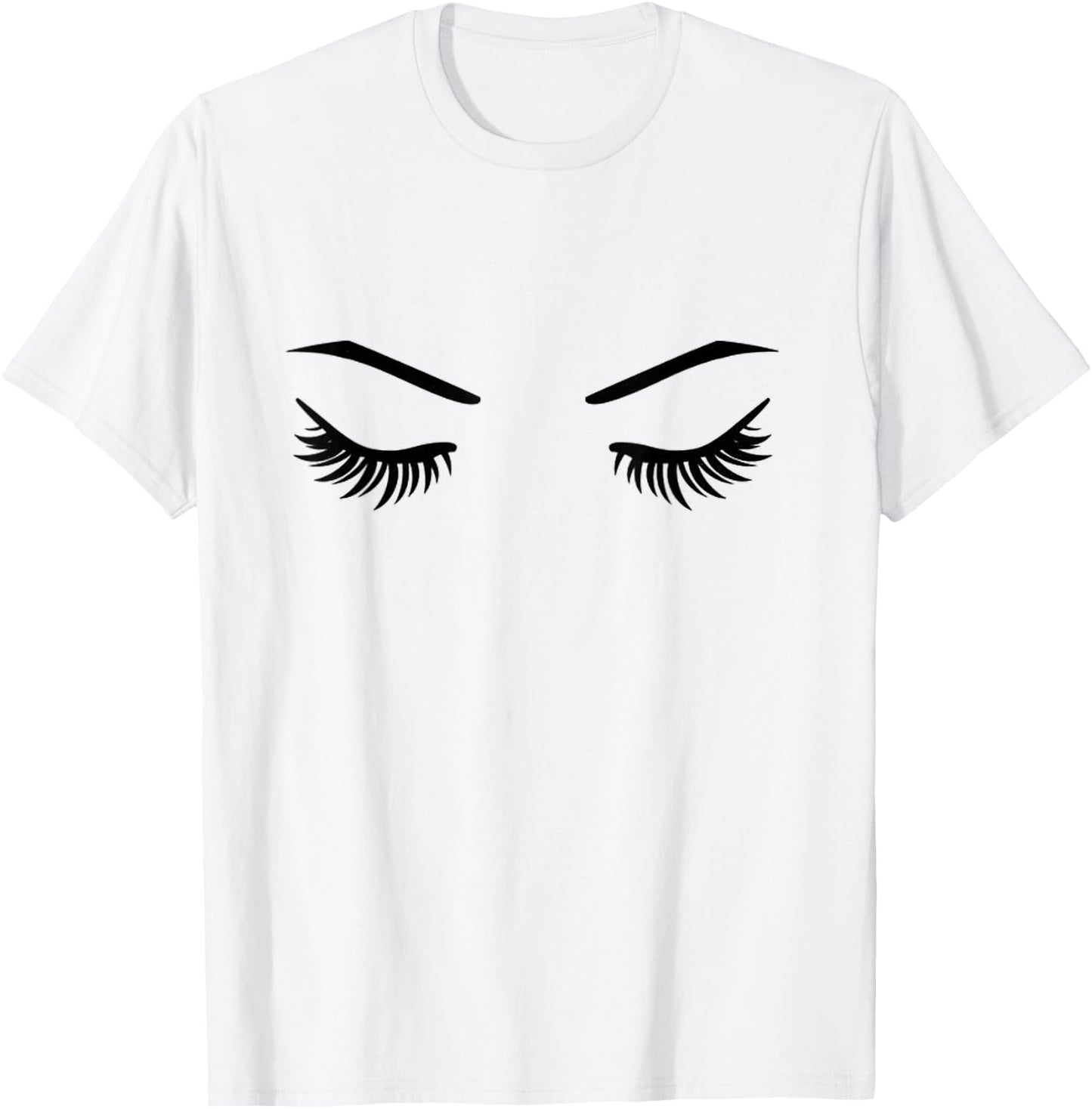 EyeLashes T-Shirt - T-Shirt | White
