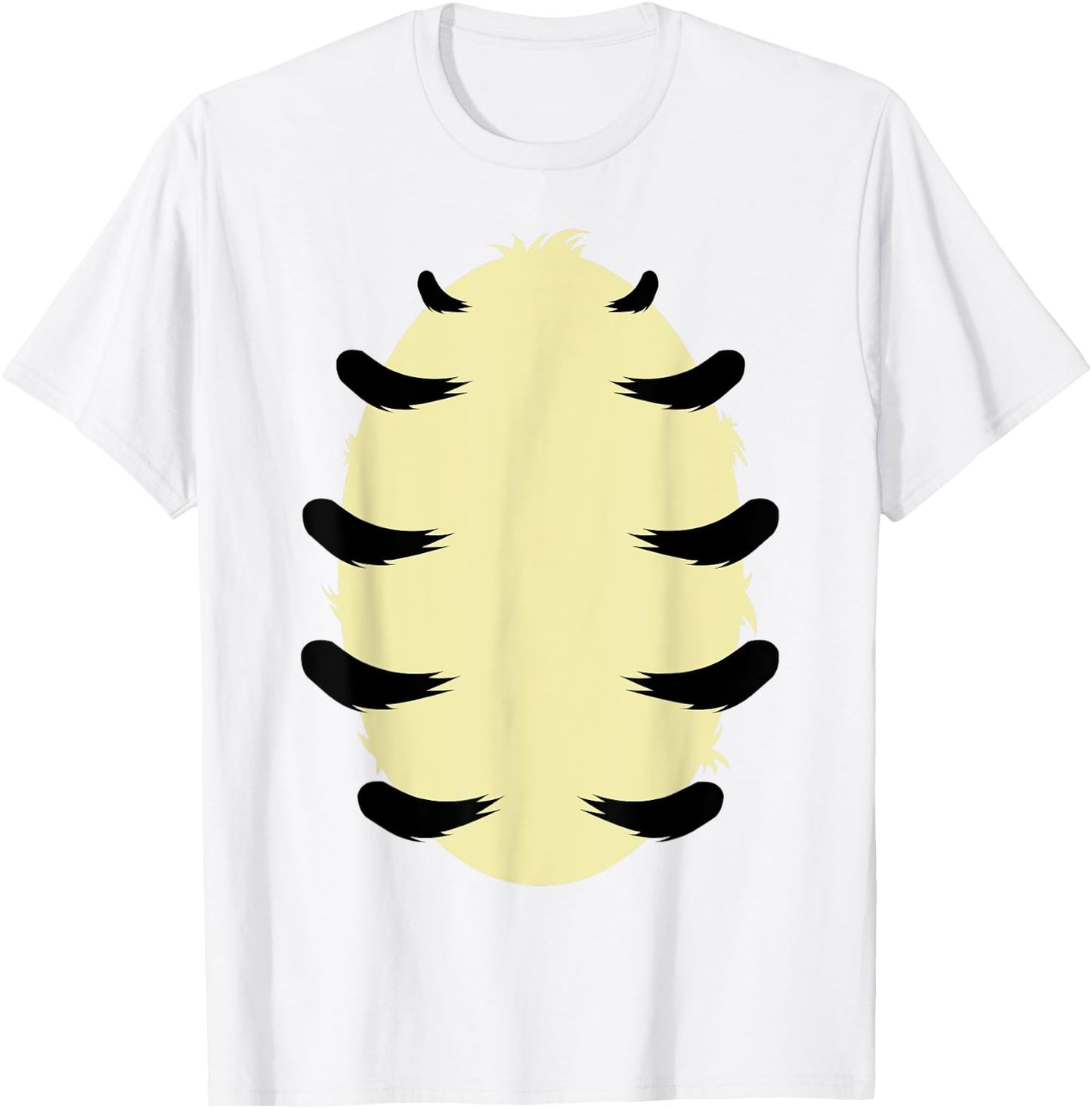 Funny Halloween Tiger Belly Tiger Costume Group Matching T-Shirt - T-Shirt | White