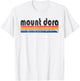 Vintage 80s Style Mount Dora FL T-Shirt - T-Shirt | White