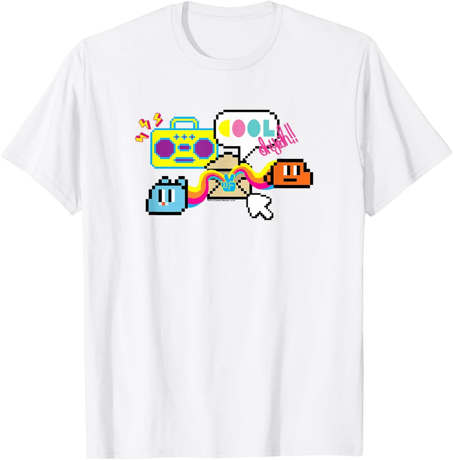 The Amazing World of Gumball Cool Oh Yeah T-Shirt - T-Shirt | White