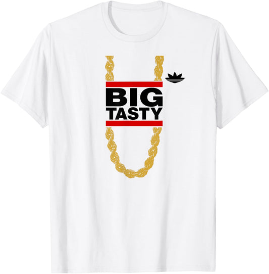 "Big Tasty" - Barry Goldbergs Alter-Ego - Retro 80's T-Shirt - T-Shirt | White
