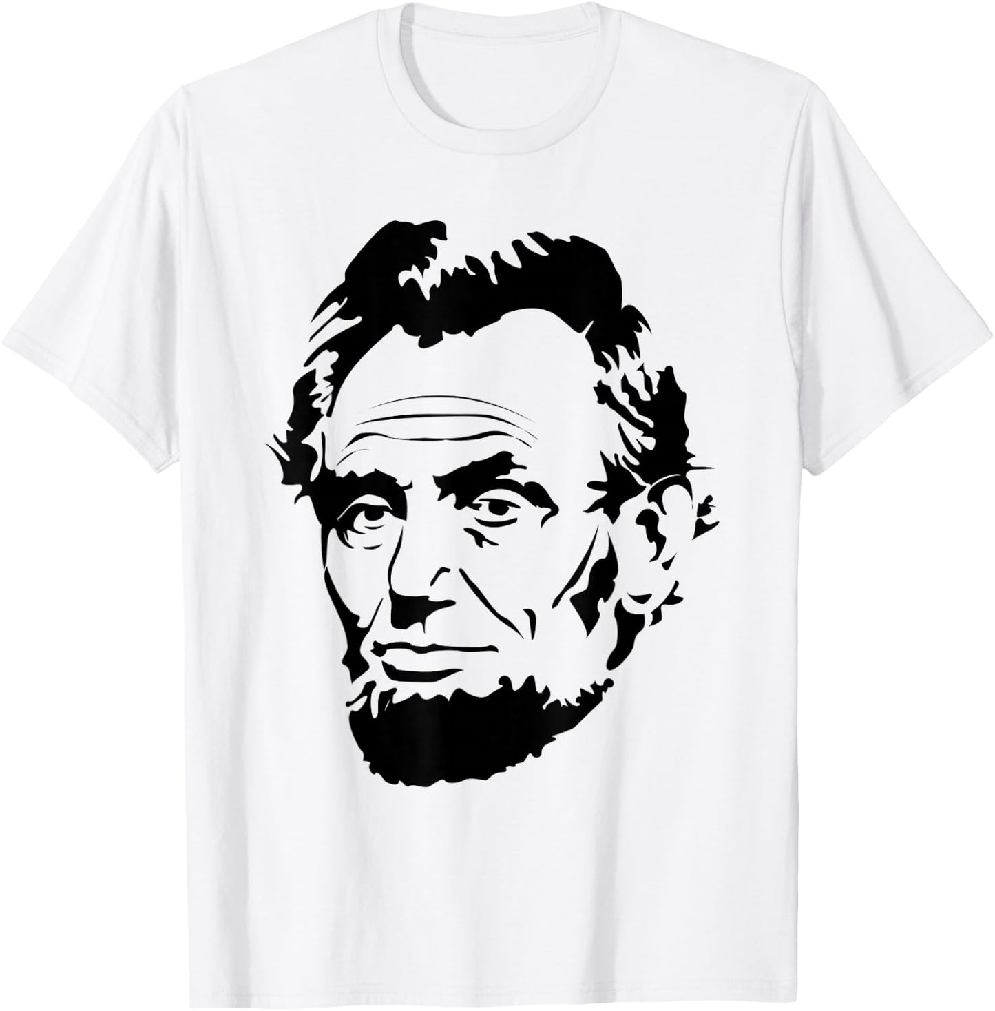 Abraham Lincoln Presidential Portrait Vintage Abe Lincoln T-Shirt - T-Shirt | White