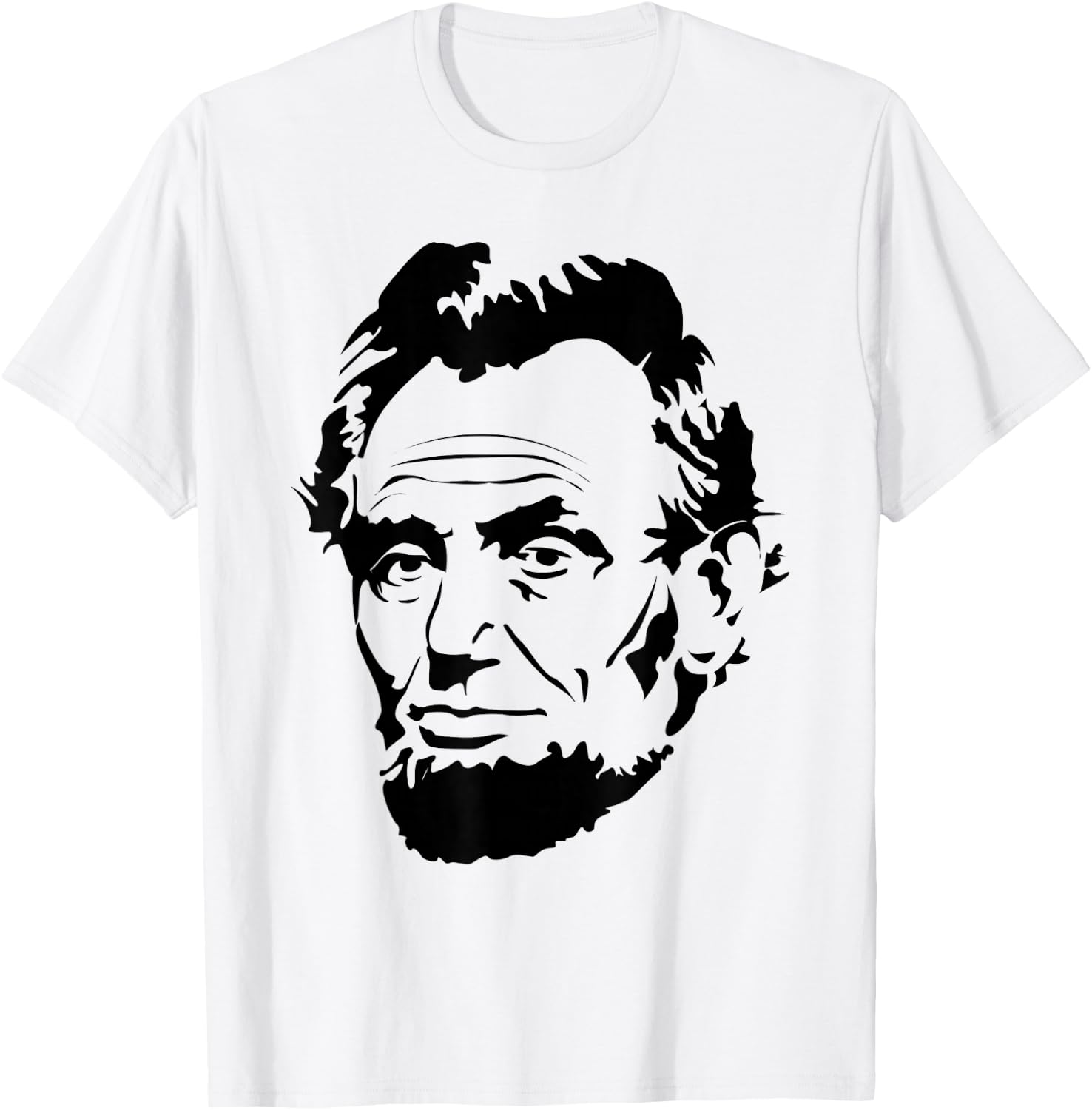 Abraham Lincoln Presidential Portrait Vintage Abe Lincoln T-Shirt - T-Shirt | White