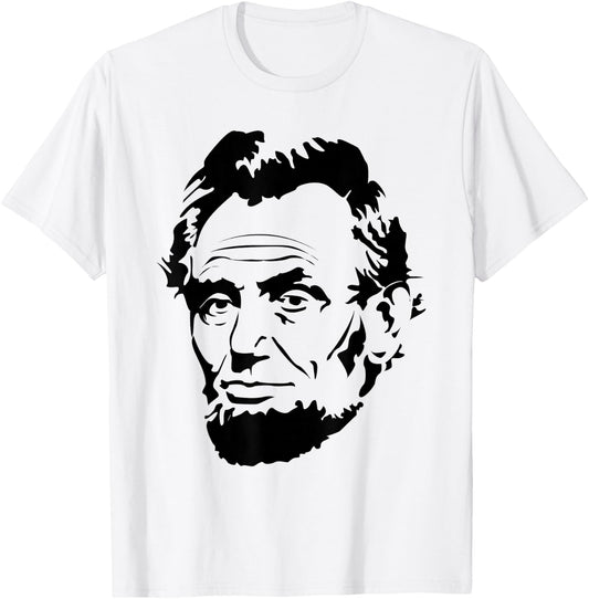 Abraham Lincoln Presidential Portrait Vintage Abe Lincoln T-Shirt - T-Shirt | White