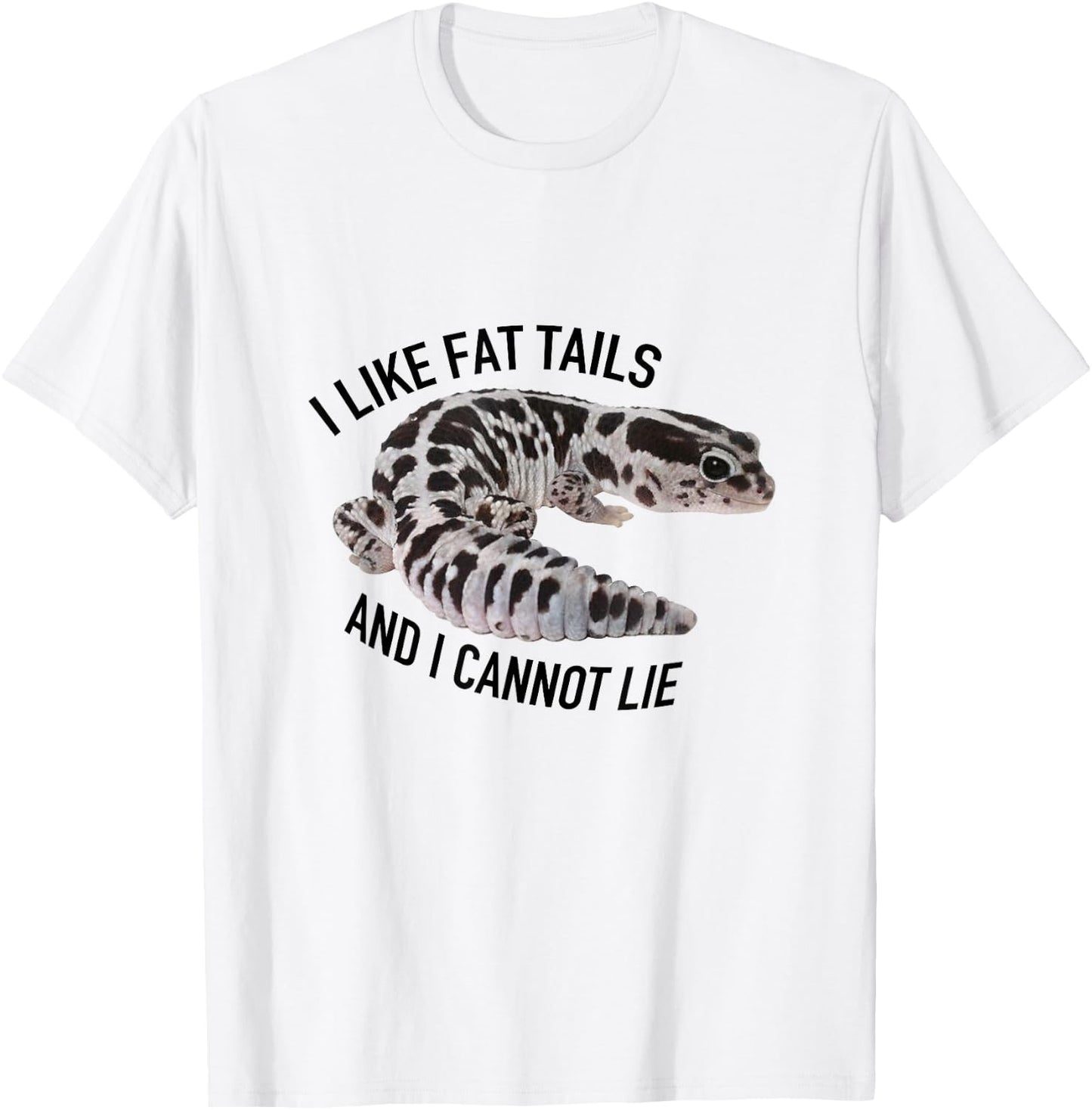 Fat-Tailed Gecko T-Shirt - T-Shirt | White