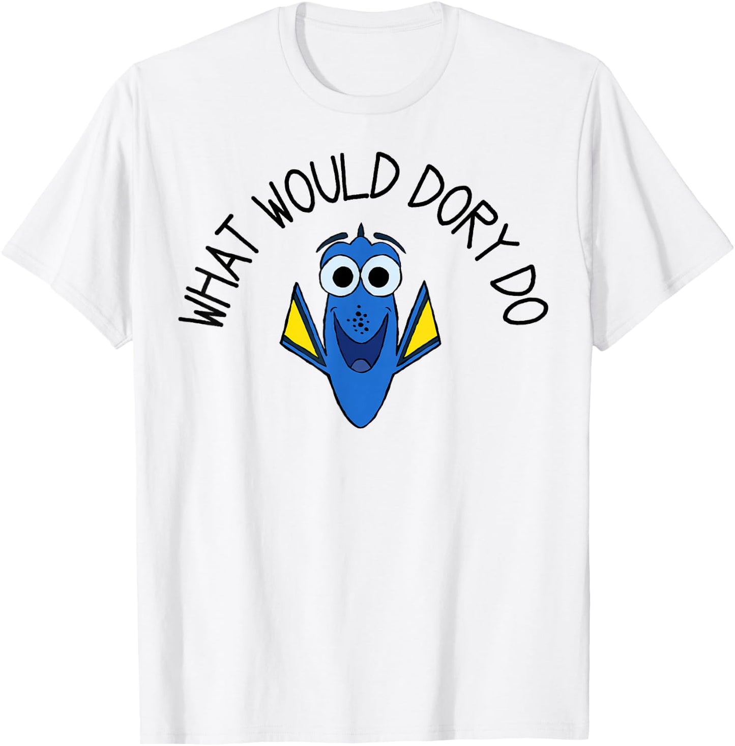 Disney Pixar Finding Dory What Would Dory Do Small T-Shirt - T-Shirt | White