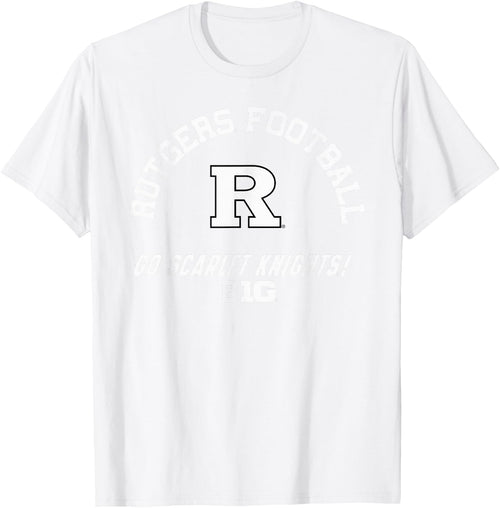 Rutgers Scarlet Knights Big 10 Football Red