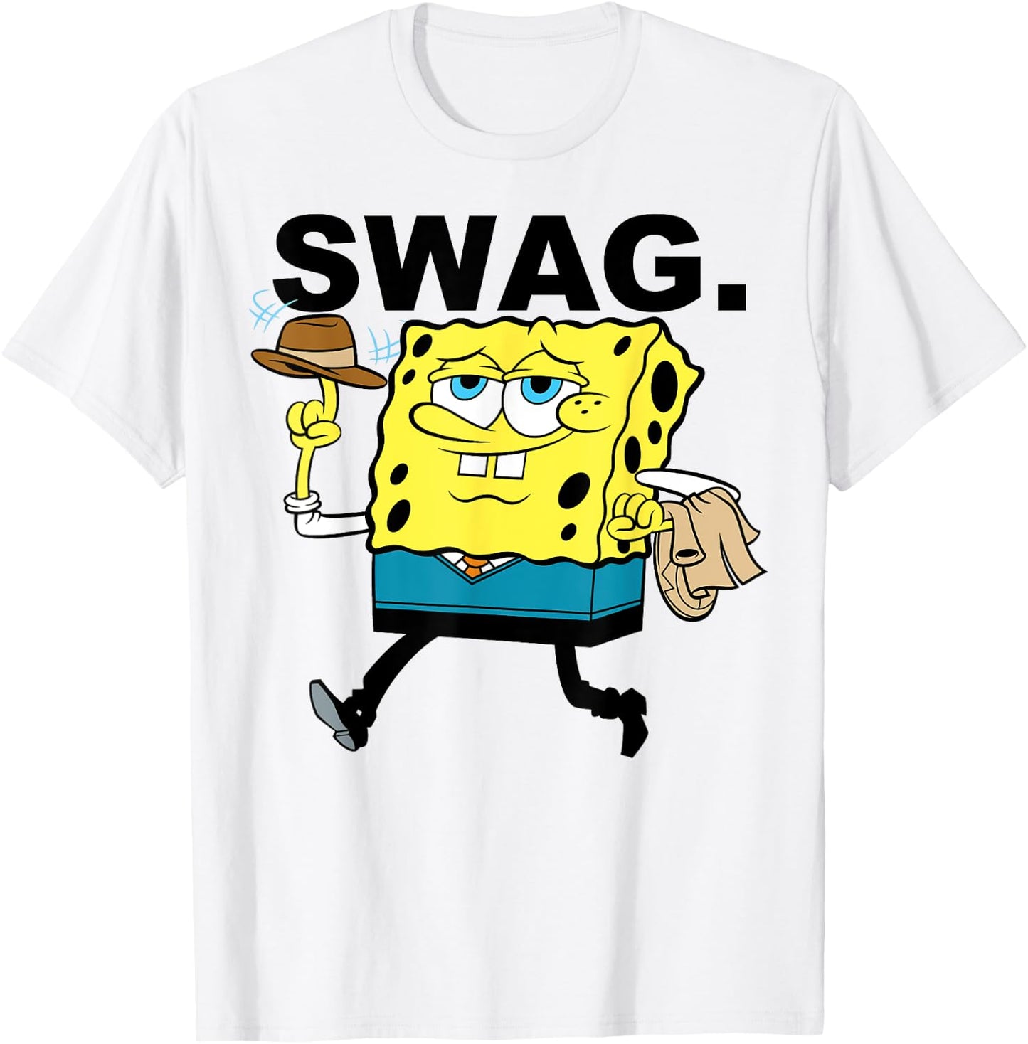 Spongebob SquarePants Swag T-Shirt - T-Shirt | White