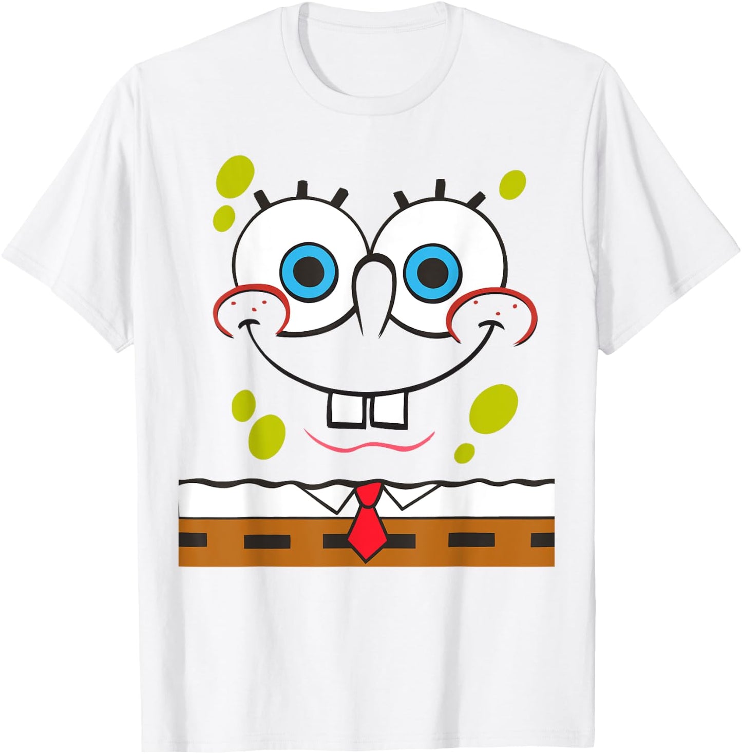 Spongebob Squarepants Large Face T-Shirt - T-Shirt | White