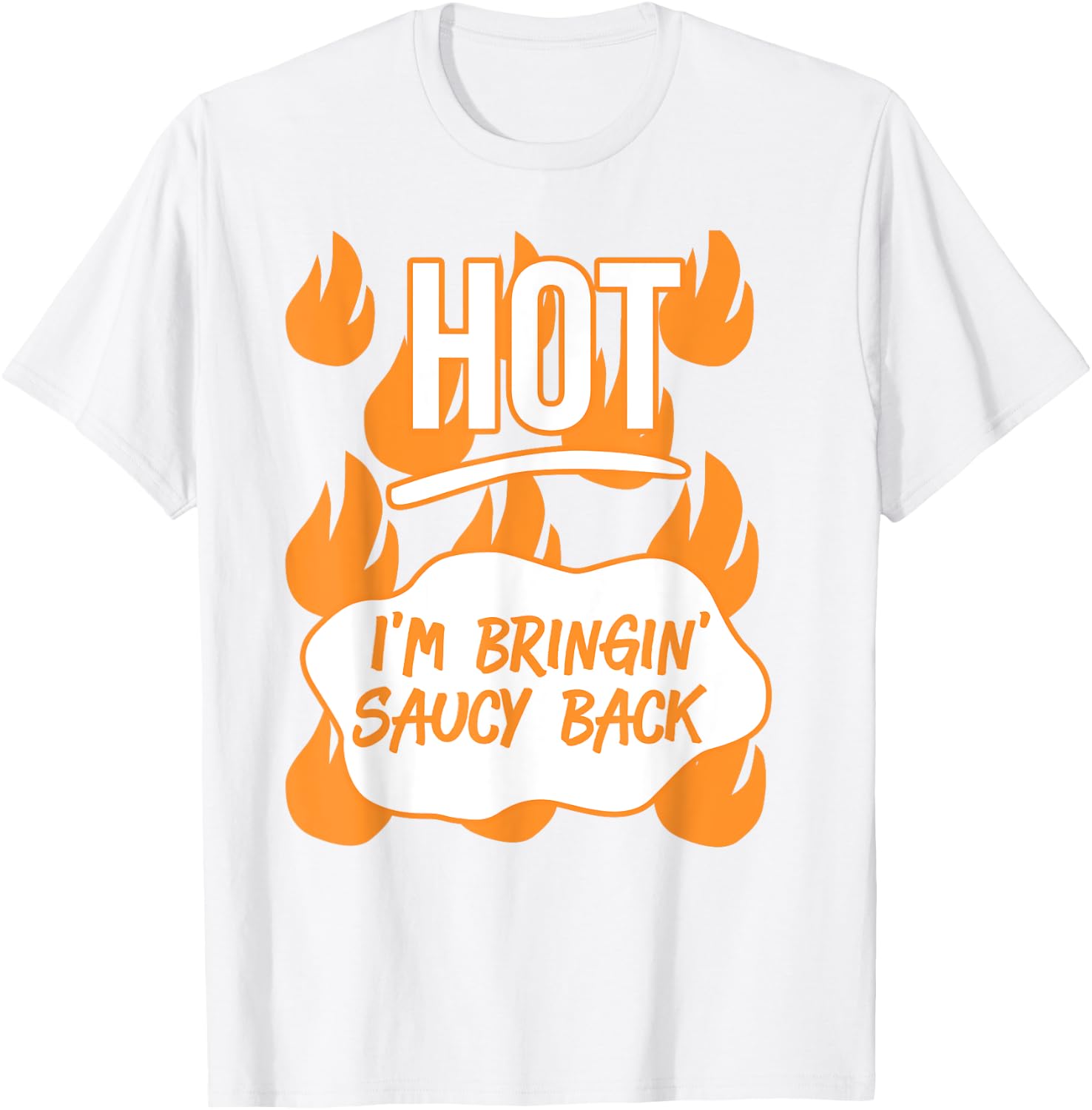 HOT SAUCES Group Halloween Costumes HOT TACO SAUCE shirt T-Shirt - T-Shirt | White