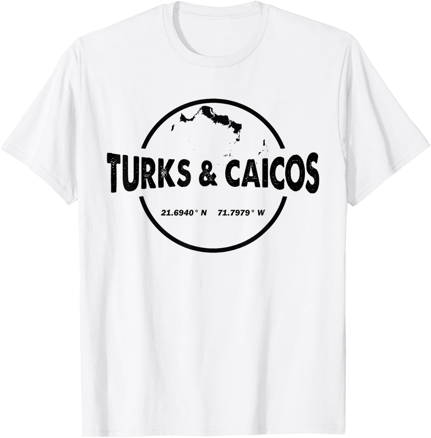 Turks And Caicos Islands Family Vacation and Family Travel T-Shirt - T-Shirt | White
