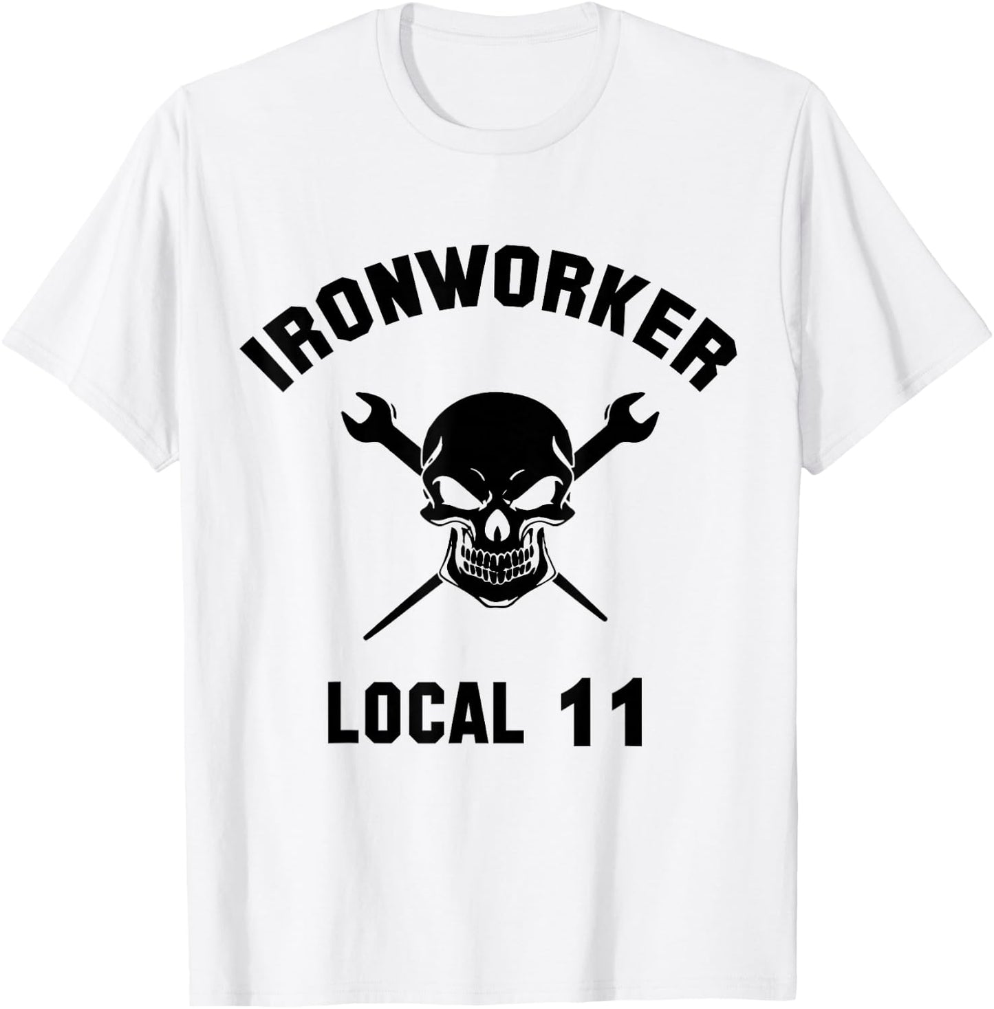 Ironworker Local 11 T-Shirt - T-Shirt | White