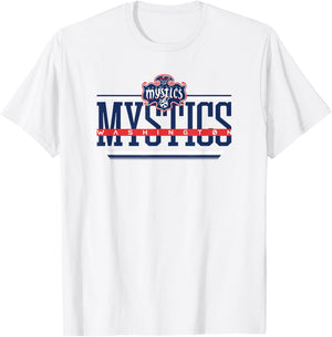 WNBA Washington Mystics Over The Top T-Shirt - T-Shirt | White