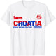 FIFA World CUP26 Qualifier Croatia T-Shirt - T-Shirt | White