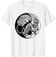 Dragon Vs Tiger Tattoo! Yin and Yang Beast Fight T-Shirt - T-Shirt | White