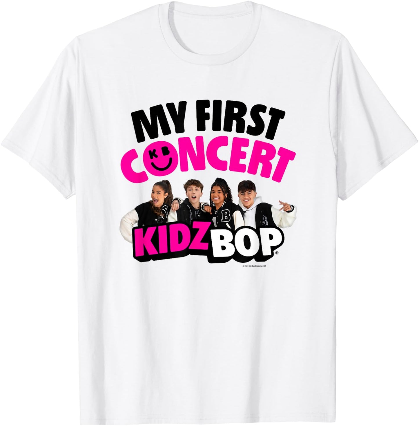 KIDZ BOP - My First Concert Design T-Shirt - T-Shirt | White