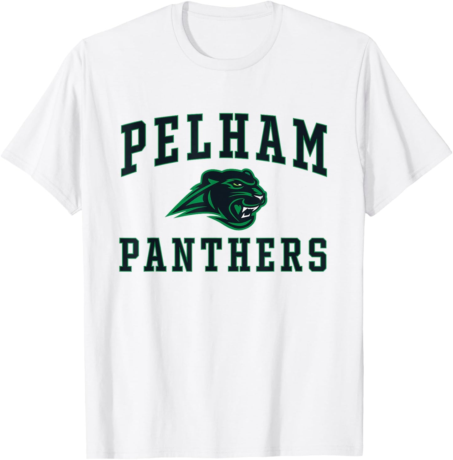 Pelham High School Panthers C1 T-Shirt - T-Shirt | White