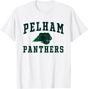 Pelham High School Panthers C1 T-Shirt - T-Shirt | White