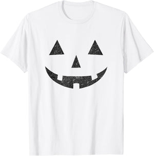Vintage Jack o Lantern JackoLantern Pumpkin Face T-Shirt - T-Shirt | White