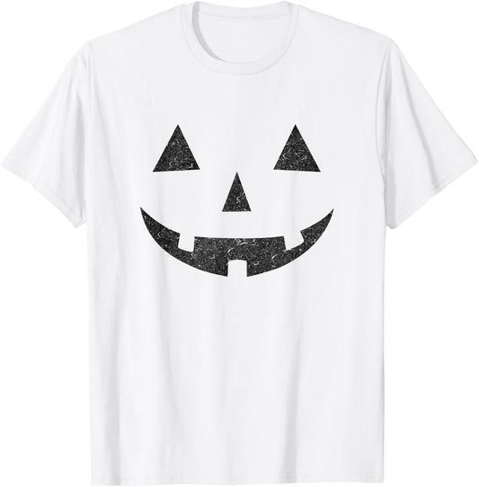 Vintage Jack o Lantern JackoLantern Pumpkin Face T-Shirt - T-Shirt | White