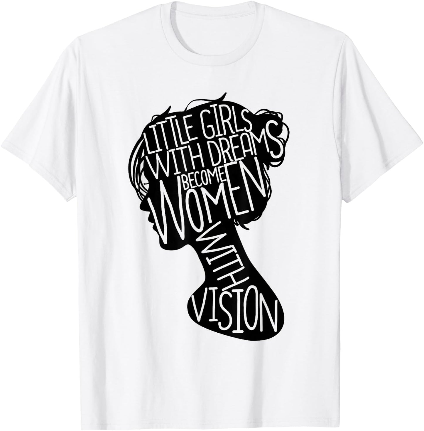 Feminist Rights Social Justice March Shirt for Girls T-Shirt - T-Shirt | White