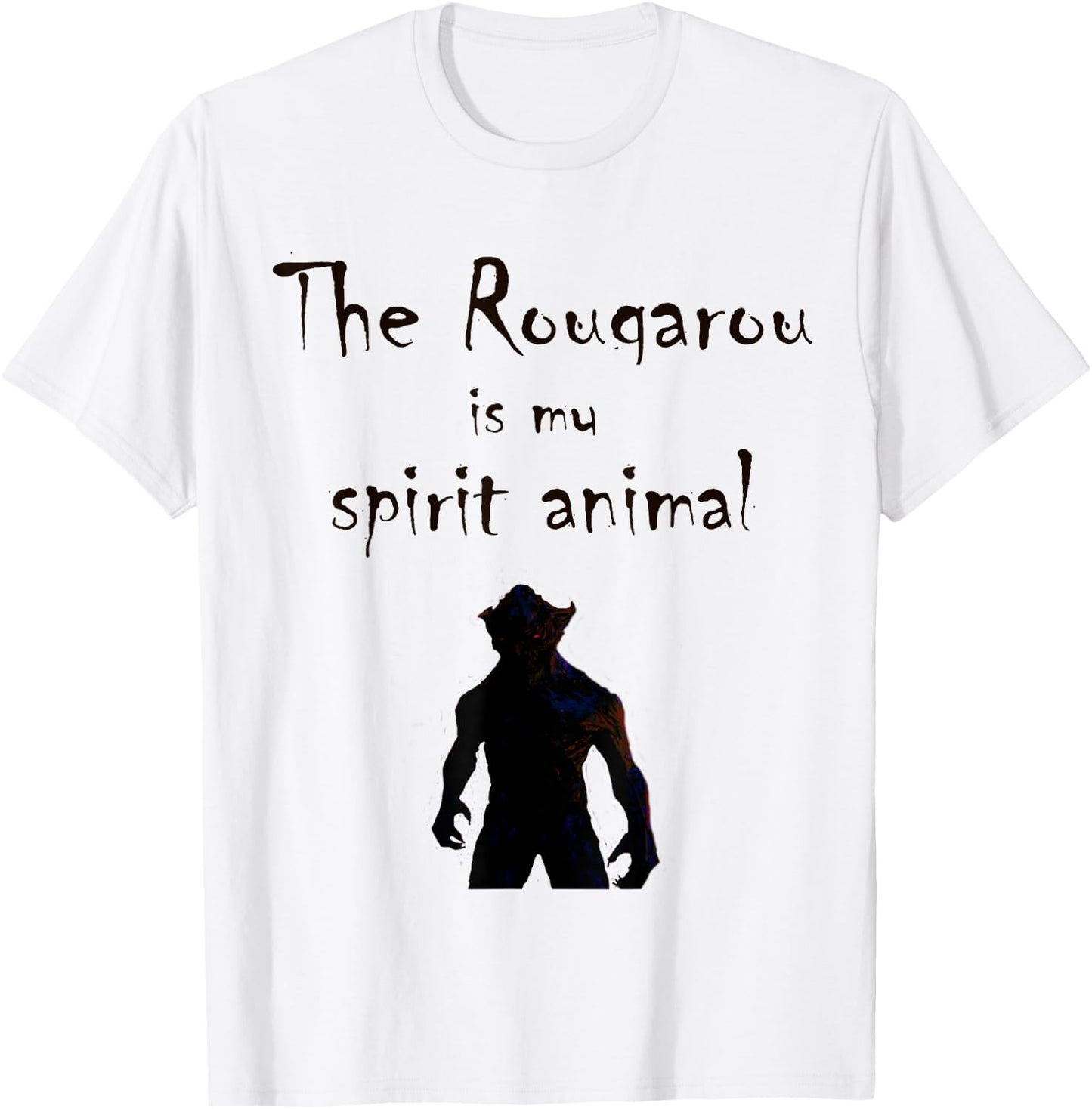 Rougarou Louisiana Swamp Monster Werewolf T-Shirt - T-Shirt | White